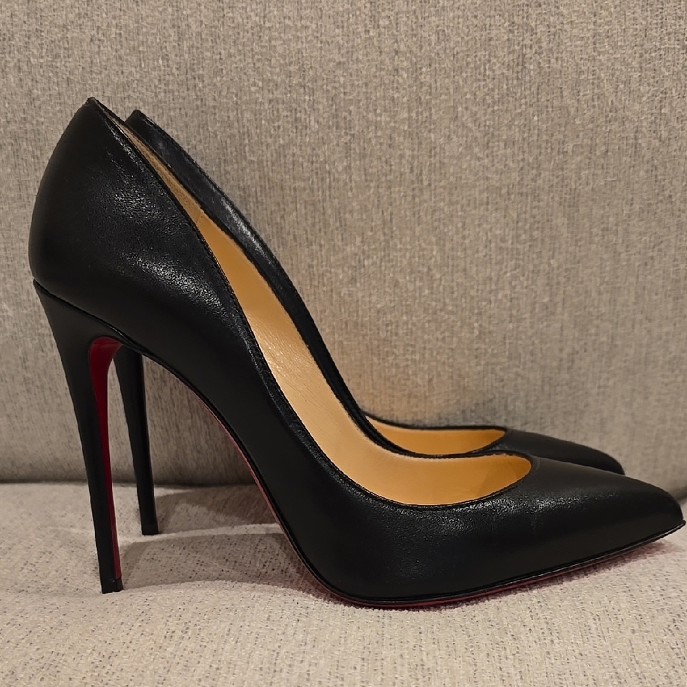 Christian Louboutin Black Pigalle Stiletto Heels